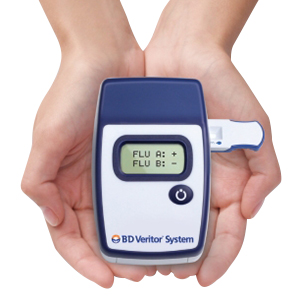[256051] BD Veritor System Flu A+B Control Swab Set, 10/Pack