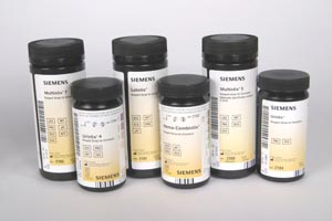 [2166] Siemens Reagent & Control Strips - Uristix® 4 Reagent Strips