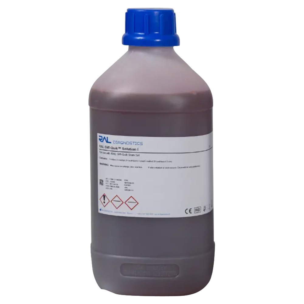 [10736133] Siemens RAL DIFF-Quick Xanthene Solution I for Staining Set - 1 x 2.5L (85 oz)