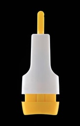 [7157] HTL-Strefa Acti-Lance Safety Lancet, Special, 17G Blade, 2.0mm Depth, Yellow