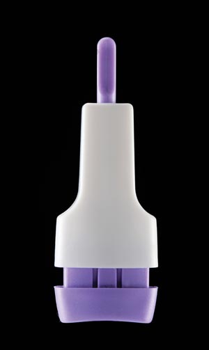 [7155] HTL-Strefa Acti-Lance Safety Lancet, Lite, 28G Needle, 1.5mm Depth, Purple