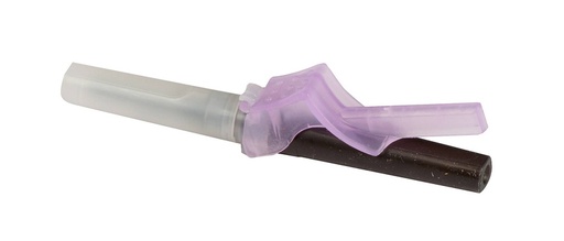 [368608] BD Vacutainer Eclipse 22 Gauge x 1.25 inch Blood Collection Needles w/ Black Shield, 480/Case