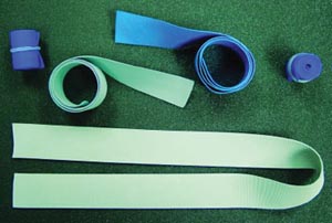 [10921] ADI Tourniquet, 1" x 18", Non-Latex, Rolled, Blue