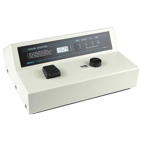 [S-1100RSE] Unico Basic Visible 20 nm Bandpass Spectrophotometer in 110V, European Plug