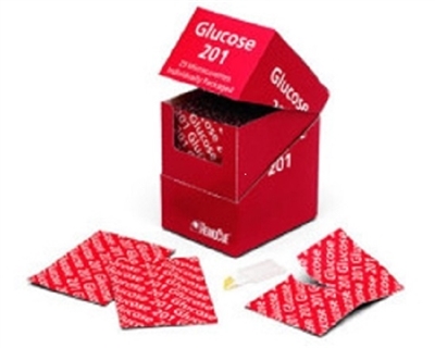[110723] HemoCue America Glucose 201 Individually Wrapped Microcuvettes, 50/Box