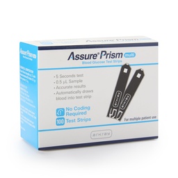 [530100] Arkray Assure® Prism Blood Glucose Test Strips, Auto Code, 100/btl