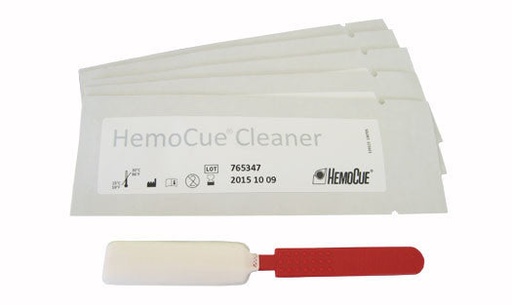 [139123] HemoCue America Hematology Analyzer Cleaners, 5/Pack