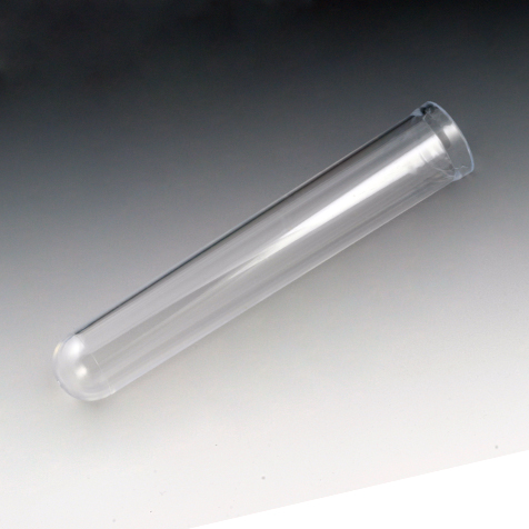 [110182] Globe Scientific 15 ml PS Non-Sterile Plastic Culture Tube, 1000/Case