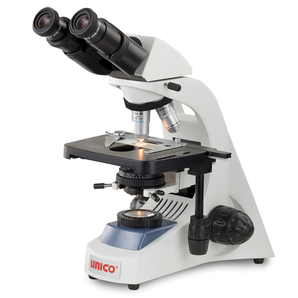 [IP753PL] Unico Trinocular 10X Widefield Eyepiece 4X 10X 40XR 100XR Infinity Plan for IP750 Series Microscope