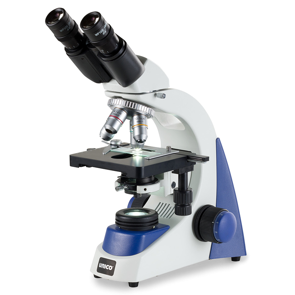 [G380PL-LED] Unico Med/Vet Practice Plan Achromatic Binocular Microscope