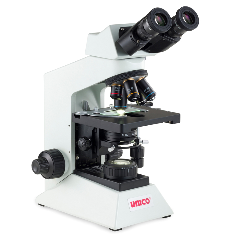 [G502] Unico Binocular 10X Widefield Eyepiece 4X 10X 40X 100X Achromat for G500 Series Microscope