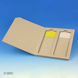 [513002] Globe Scientific Cardboard Slide Mailers for 2 Slides, 1000/Case