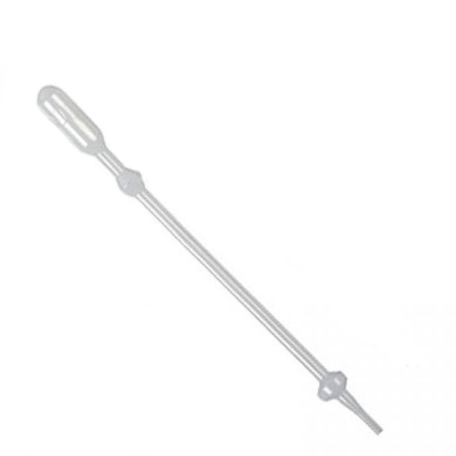 [3826] Globe Scientific Quick-Prep 1 ml Urinalysis Transfer Pipette w/ Sediment Bulb, 3000/Case
