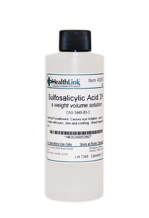 [400539] Healthlink Sulfosalicylic Acid, 3%, 4 oz