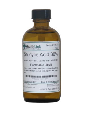 [400544] Healthlink Salicylic Acid, 30% in 95% EtOH, 4 oz