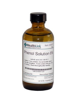 [400512] Healthlink Phenol, 6%, 4 oz