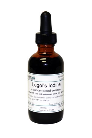 [400355] Healthlin Lugol's Iodine, Concentrate, Dropper Bottle, 2 oz