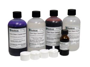 [400330] Healthlink Gram Stain Set, Trad. 4 x 8 oz/bx