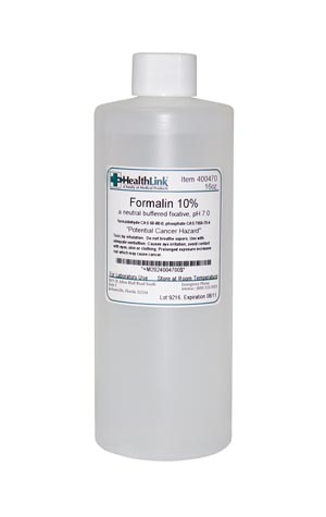 [400470] Healthlink Formalin, 10%, Buffered, 16 oz