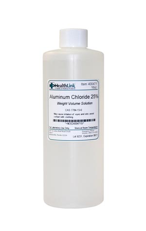 [400471] Healthlink Aluminum Chloride, 25%, 16 oz