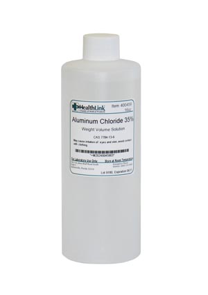 [400459] Healthlink Aluminum Chloride, 35%, 16 oz