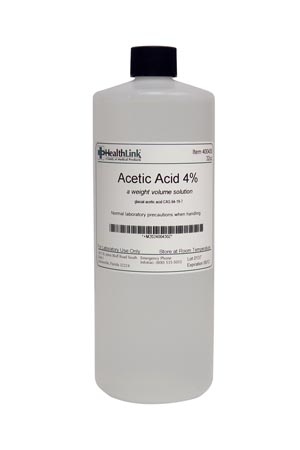 [400430] Healthlink Acetic Acid, 4%, 32 oz