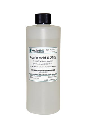 [400405] Healthlink Acetic Acid, 0.25%, 16 oz