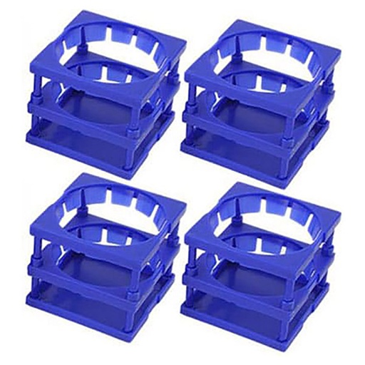 [54100] Unico Tube-Cube Holds Up to 66 mm Tube Rack, 4/Pack