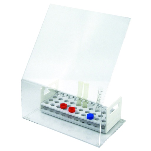 [11410] Unico Acrylic Biohazard Shield for Transferring Hazardous Liquids
