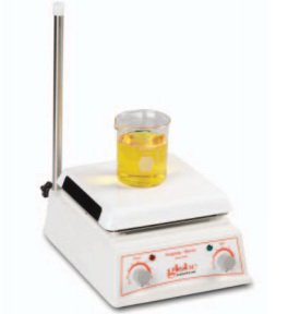 [508] Globe Scientific 7.5" x 7.5" 115V Hotplate Stirrer