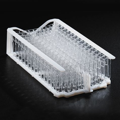 [5123] Globe Scientific PMMA Cuvette Rack for Cobas Mira Analyzers, 450/Case