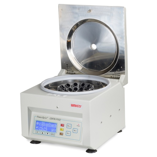 [C8724E] Unico Powerspin 24 Place Variable Speed DX Centrifuge Rotor, 220V, 24 x 10ml or 16 x 15ml Capacity