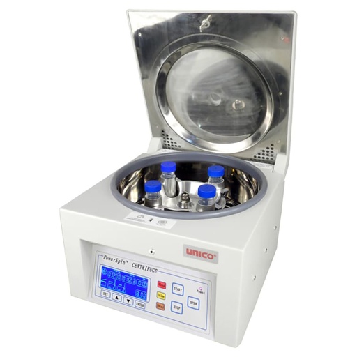 [C8704-10] Unico Powerspin 4 Place Variable Speed DX Centrifuge Rotor, 110V with Tube Adapters, 4 x 50ml Capacity