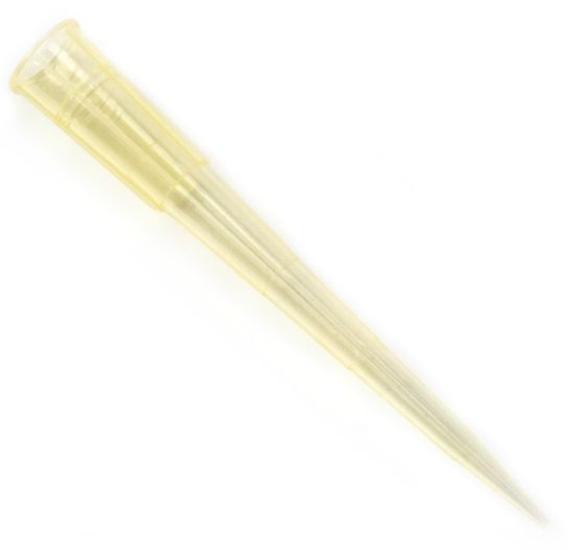 [151150R-96] Globe Scientific Pipette Tips, 1-200uL, Universal, Natural, 54mm, Racked, 96/Rack, 10 Racks/Box