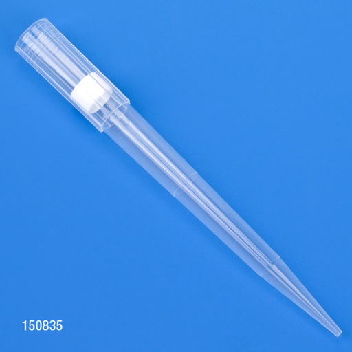 [150835] Globe Scientific 1-1000µl Sterile Low Retention Racked Certified Filter Pipette Tips, Natural, 576/Box