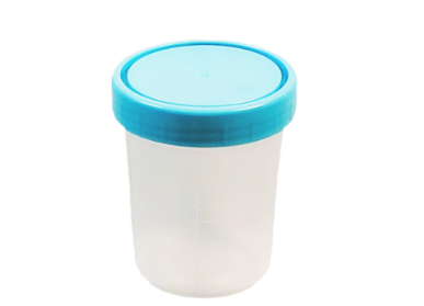 [PC9027-500] Medegen Gent-L-Kare® Non-Sterile Specimen Container Base, 4.5 oz, Clear