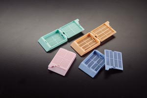 [M505-5] Simport Unisette™ Tissue Processing/Embedding Cassette & Lid, Yellow