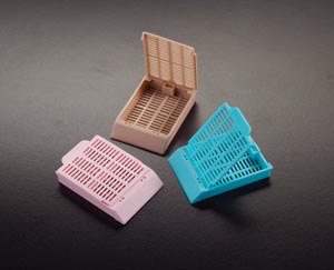 [M492-7] Simport Histosette® II Tissue Cassette, Peach