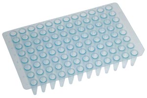 [T323-96Y] Simport Amplate™ 96 - 96 Thin Walled PCR Plate, 0.2mL, Yellow