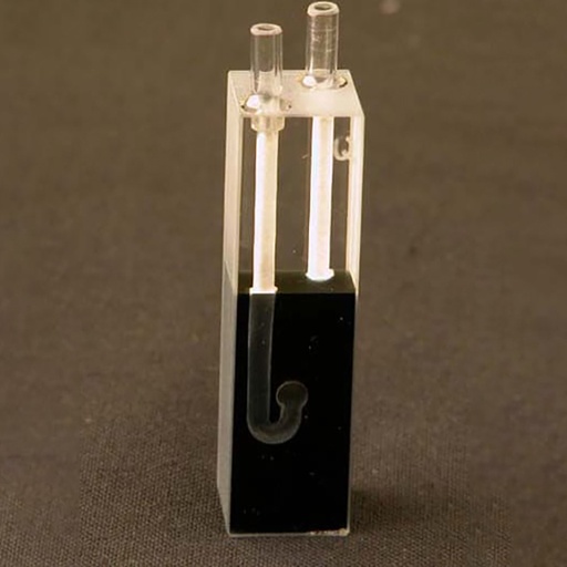 [S-90-347FQ] Unico 10mm Pathlength Flowcell Square UV-VIS Quartz Cuvette, 1/Pack