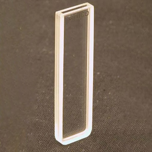 [S-90-330G] Unico 1mm Pathlength Rectangular Visible Glass Cuvette, 1/Pack