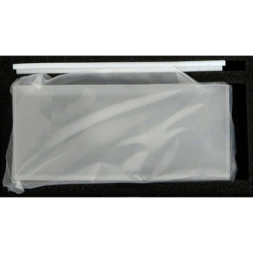 [S-90-322G] Unico 100mm Pathlength Rectangular Visible Glass Cuvette, 1/Pack