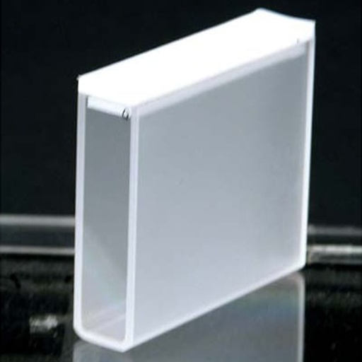 [S-90-311Q] Unico 50mm Pathlength Rectangular UV-VIS Quartz Cuvette, 1/Pack