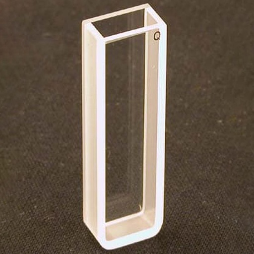 [S-90-310Q] Unico 5mm Pathlength Rectangular UV-VIS Quartz Cuvette, 1/Pack