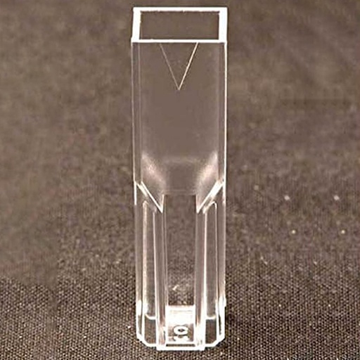 [S-90-305P] Unico 10mm Pathlength Square Visible Polystyrene Cuvette, 500/Pack