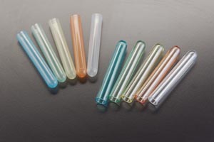 [T400-3O] Simport Disposable Culture Tube, 12 x 75mm, Polystyrene, 5mL, Orange
