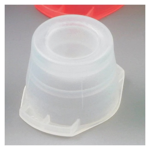 [118115C] Globe Scientific PE Universal Fit Snap Caps for 12 mm/13 mm/16 mm Test Tubes, Natural, 1000/Bag