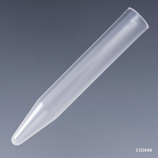 [110444] Globe Scientific 5 ml PP Conical Bottom Plastic Test Tubes w/ Oriented Box, 2000/Case