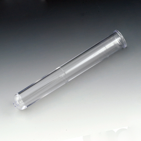 [113010] Globe Scientific 5 ml PS Plastic Test Tubes w/ Rim, 1000/Bag
