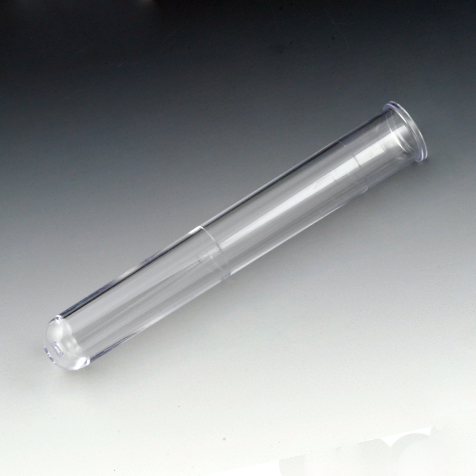 [113010] Globe Scientific 5 ml PS Plastic Test Tubes w/ Rim, 1000/Bag